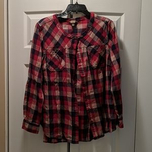 Duluth Trading Co women's flannel top
